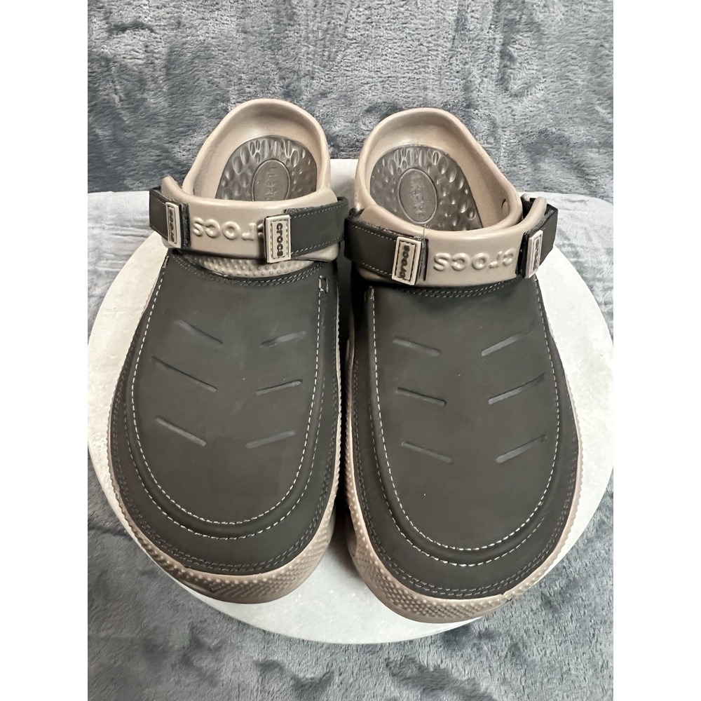 Crocs Yukon Vista II LiteRide Clog Men Size 15 Espresso Brown NWOB Slip On Shoe
